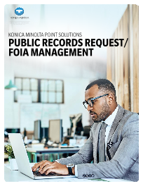 Public Records Request FOIA Mgmt Cover, Konica-Minolta, Uni-Copy Technologies, Konica Minolta, Lexmark, Toshiba, Copystar, KIP, LA, MS