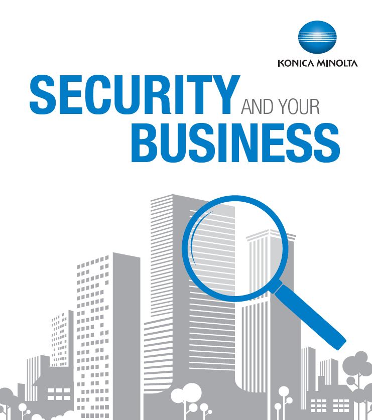 Security Info Graphic Cover, Konica-Minolta, Uni-Copy Technologies, Konica Minolta, Lexmark, Toshiba, Copystar, KIP, LA, MS